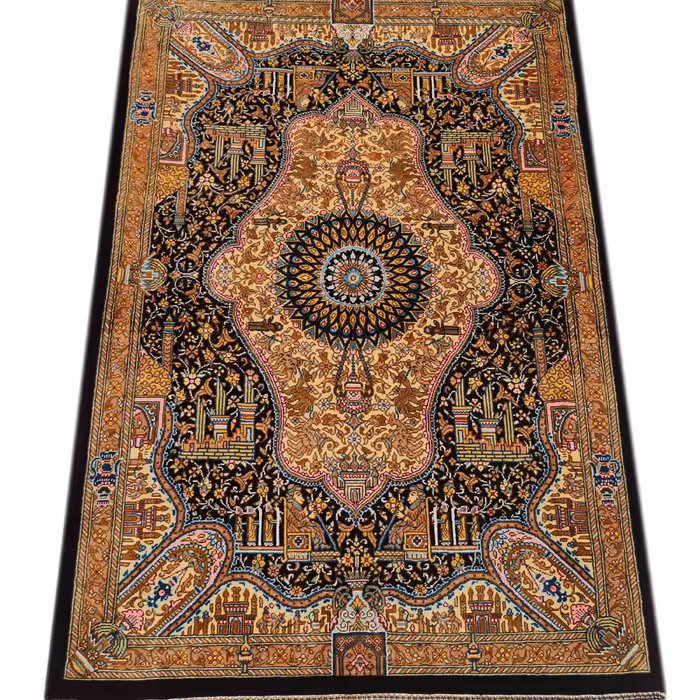 فرش دستبافت نیم متری کد 300