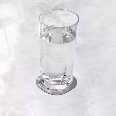 زیر لیوانی ترمه طراحان ایده مدل جان اسنو و ایگریت کد cfp1210 بسته شش عددی