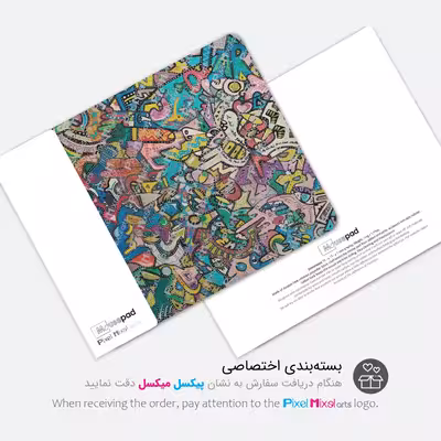 ماوس پد پیکسل میکسل مدل Pop Art