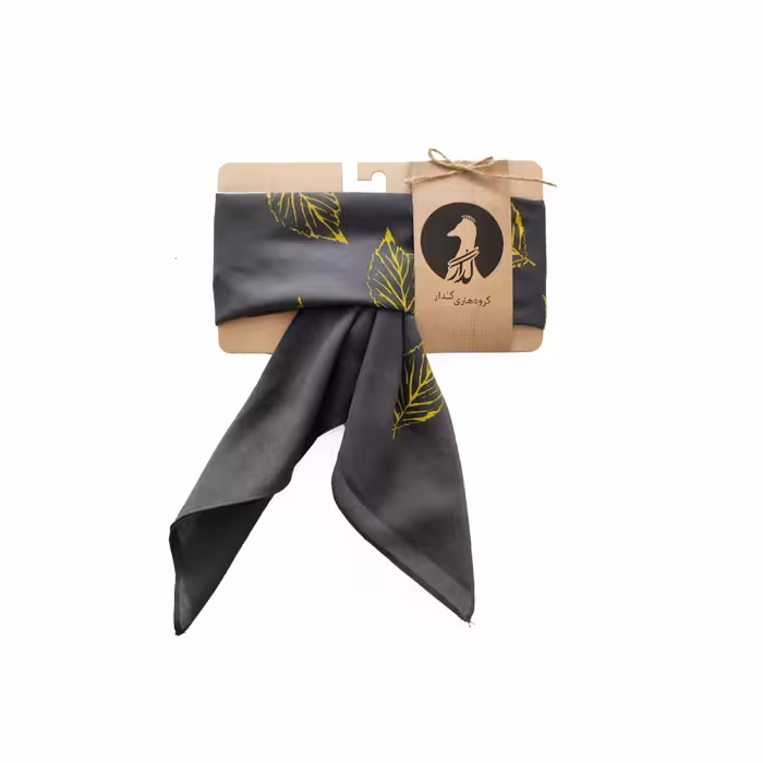 دستمال سر و گردن گدار مدل برگریزان