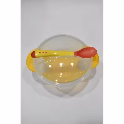 کاسه و قاشق چیکو مدل ساکشن دار