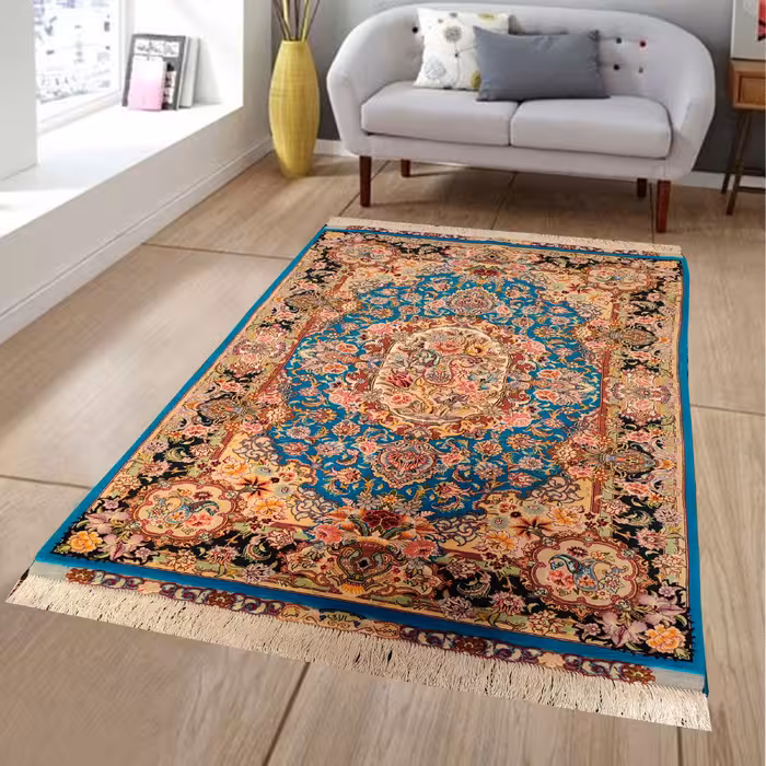 فرش دستبافت دو متری طرح سالاری تبریز کد SH 84