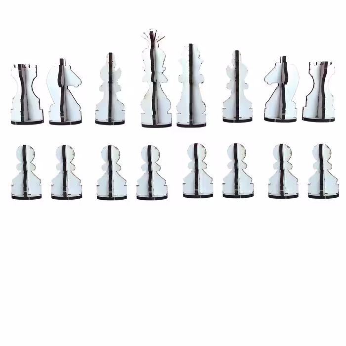 مهره شطرنج کد 16x2 مجموعه 32 عددی