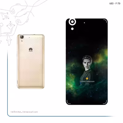 برچسب پوششی ماهوت مدل Scarlett Johansson مناسب برای گوشی موبایل هوآوی Y6 II