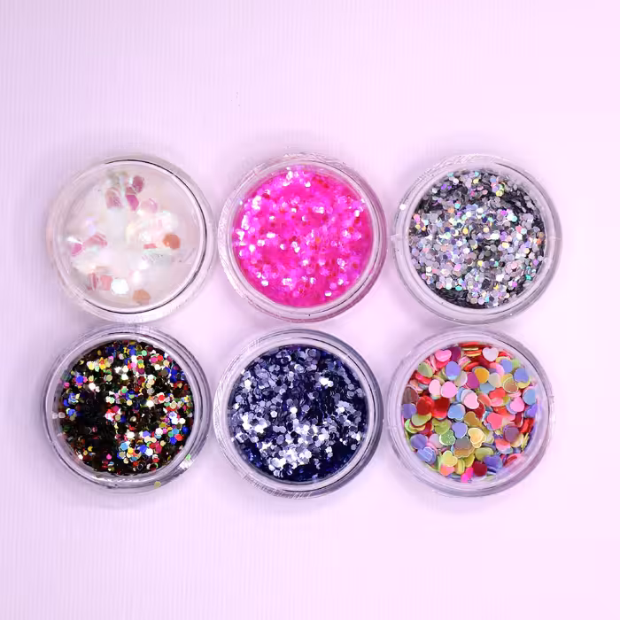 پودر اکلیل مدل هولوگرامی کد kh190