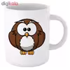 ماگ طرح جغد کد 9762