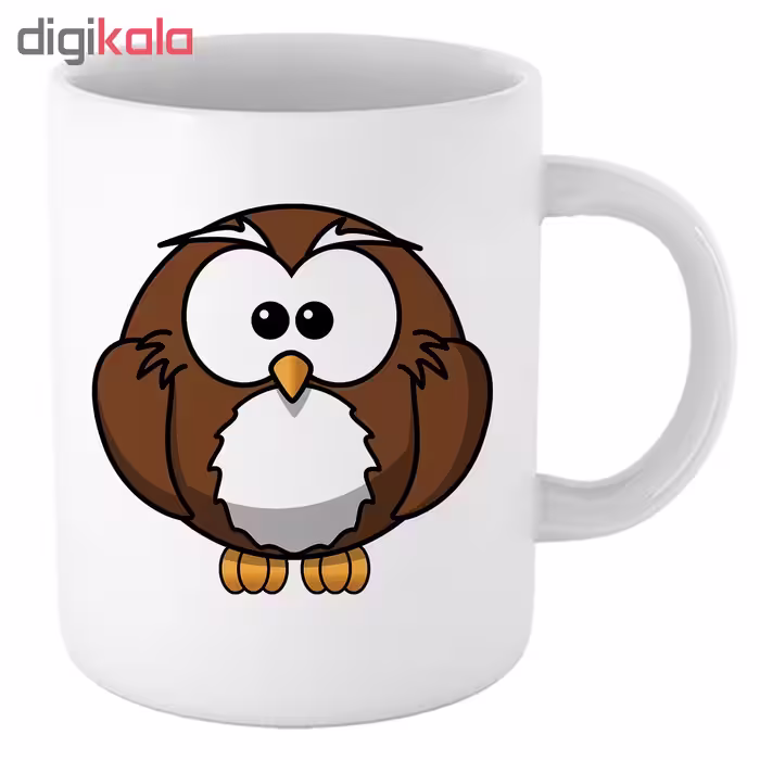 ماگ طرح جغد کد 9762