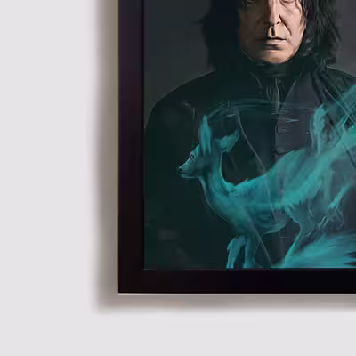 تابلو مدل فیلم هری پاتر پروفسور اسنیپ harry potter professor snape B390