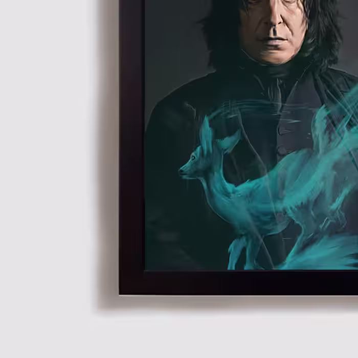 تابلو مدل فیلم هری پاتر پروفسور اسنیپ harry potter professor snape B390