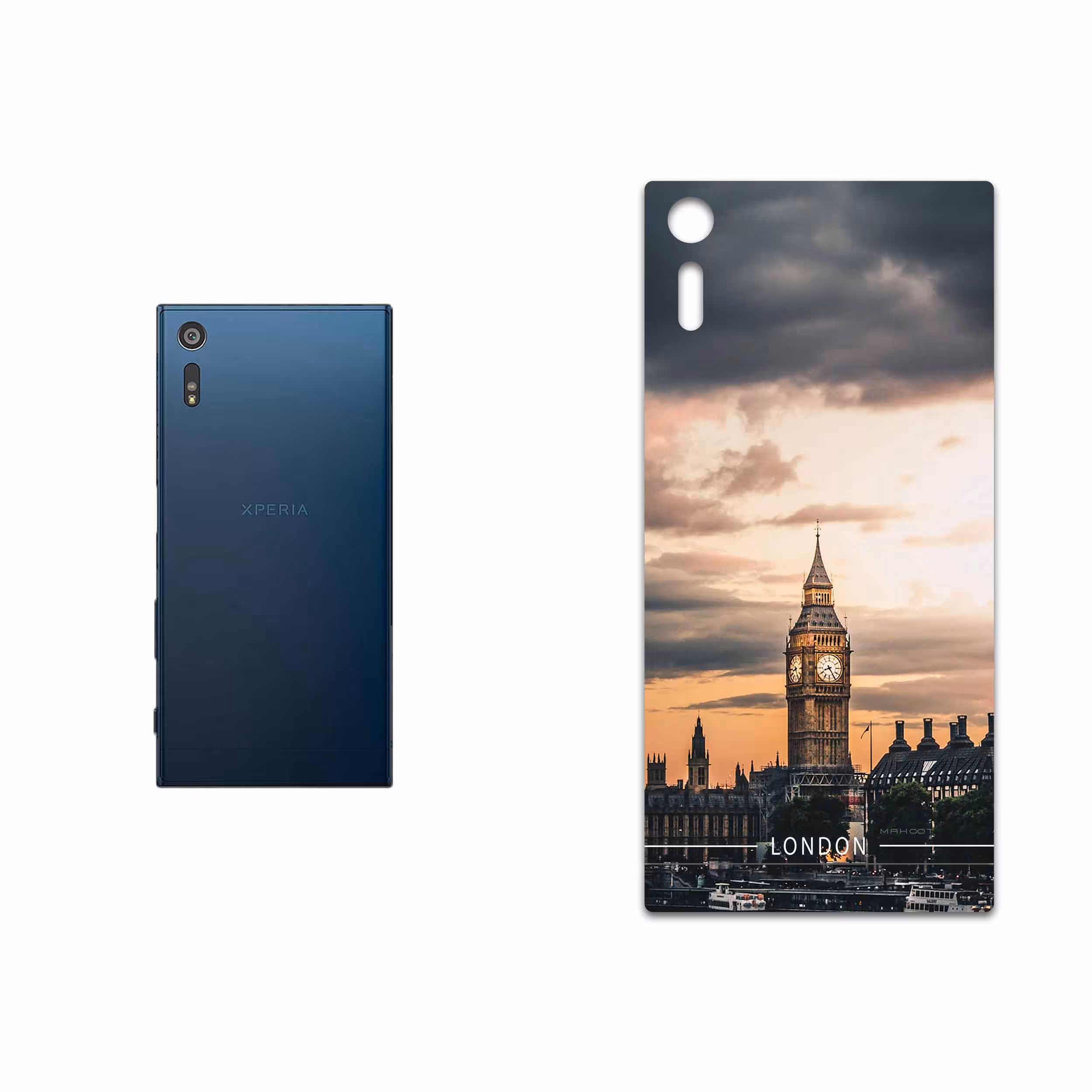 برچسب پوششی ماهوت مدل London City مناسب برای گوشی موبایل سونی Xperia XZ