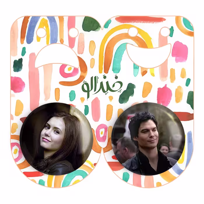 پیکسل خندالو مدل دیمون و استفان سالواتوره خاطرات یک خون آشام The Vampire Diaries کد 2027420281 مجموعه 2 عددی