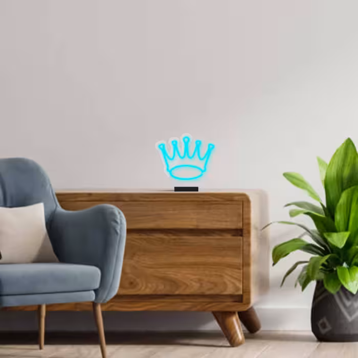چراغ رومیزی ریموت دار مدل THRONE-GL_TBL-GLASS