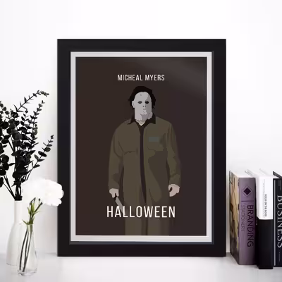 تابلو مدل Halloween کد m2537-w