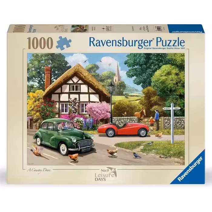 پازل 1000 تکه رونزبرگر طرح رانندگی در کشور