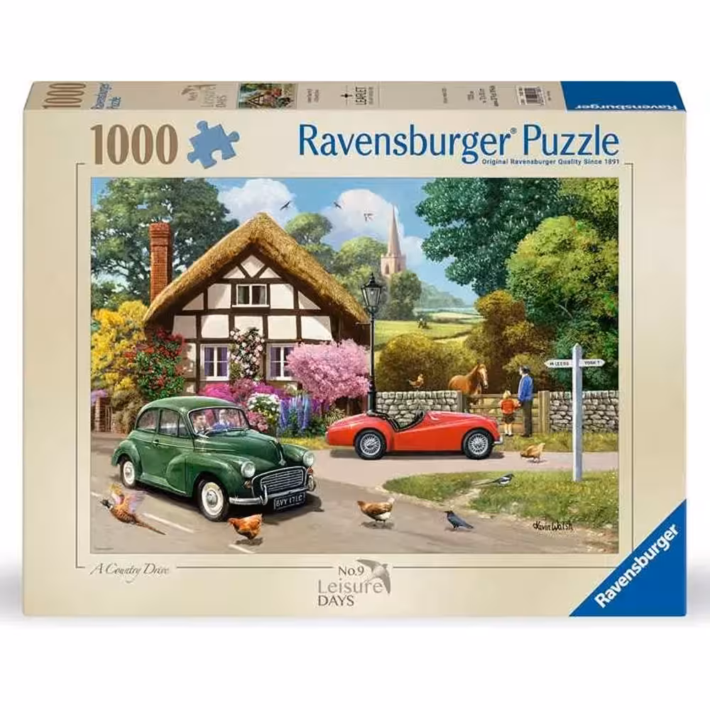 پازل 1000 تکه رونزبرگر طرح رانندگی در کشور