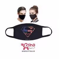 ماسک آلودگی تنفسی طرح دار مدل superman