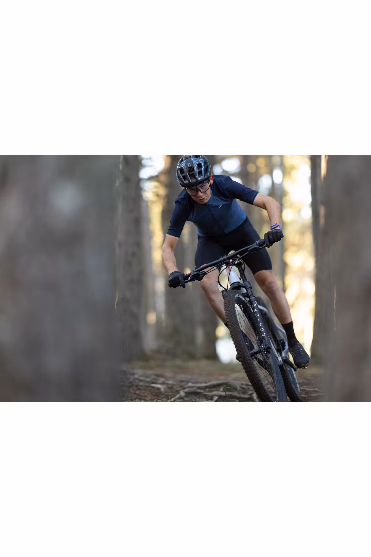 دستکش دوچرخه ROCKRIDER سیاه اورجینال Decathlon