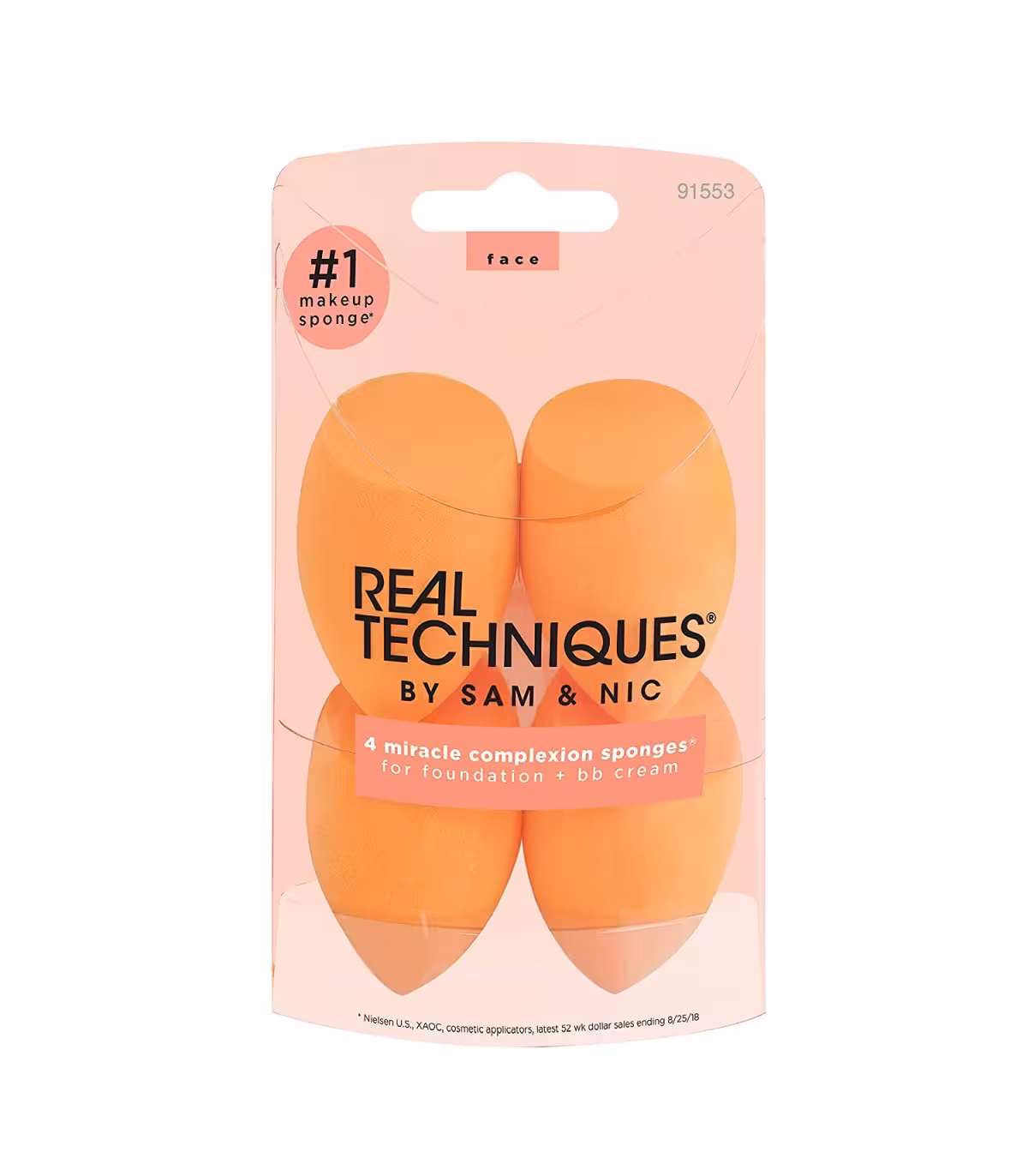 پد 4 عددی ریل تکنیک مدل MIRACLE COMPLEXION SPONGE