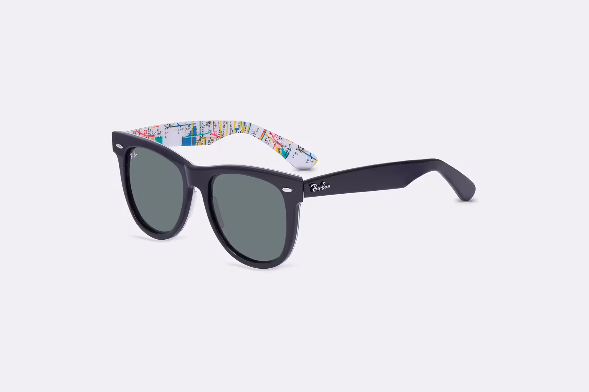 عینک آفتابی کائوچویی RAY BAN rb2140 3n WAYFARER city