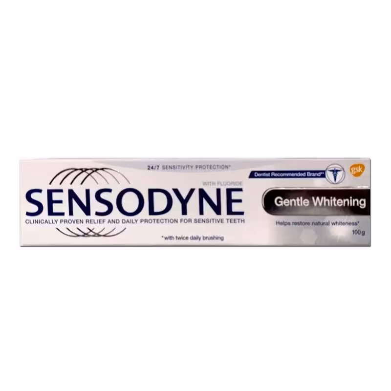 خمیر دندان سنسوداین | مدل Gentle whitening حجم100میل