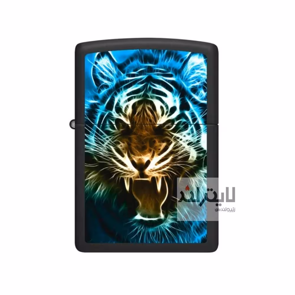 فندک زیپو مدل Digital Tiger کد 218