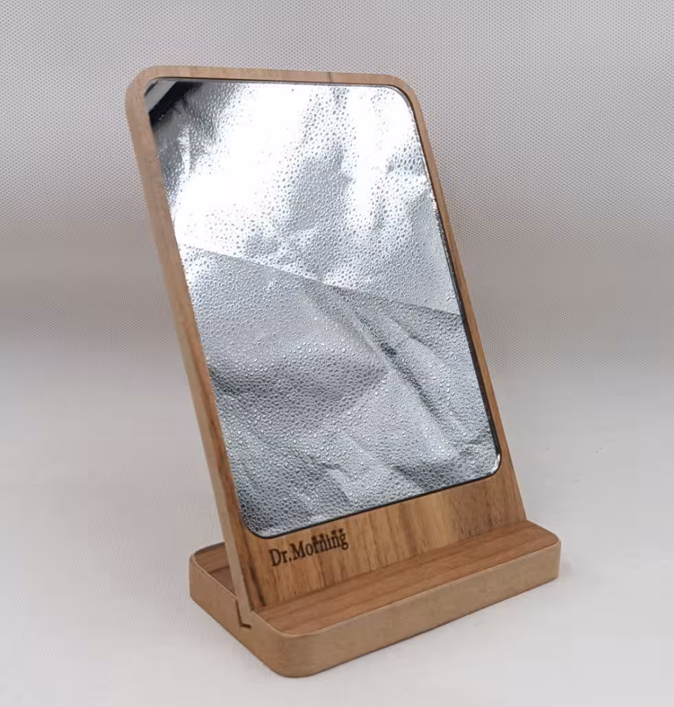 آینه چوبی رومیزی 13×18 متوسط (پست پیشتاز پس کرایه)
