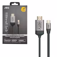 کابل MHL تبدیل HDMIبه Type-C کنفی 2 متری JBQ elevano 4k