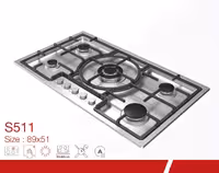 اجاق گاز دیموند مدل S511