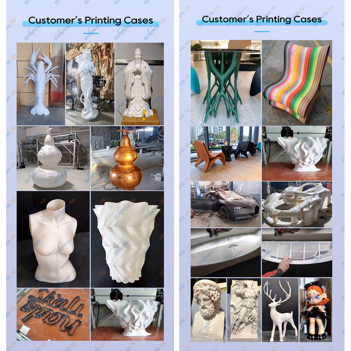 خرید و قیمت پرینتر سه بعدی داول تری دی مدل DM10Plus برند Dowell 3D