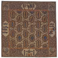 ترمه بزرگ تابلوئی ابریشم کد TRTAB36 نفیس بدون آستر