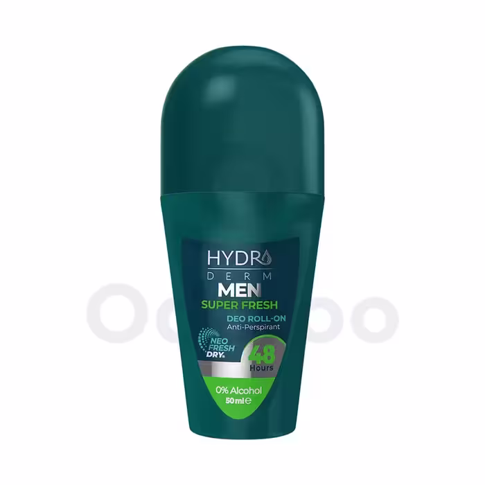 مام رول ضد تعریق آقایان Super Fresh هیدرودرم 50 میلی لیتری