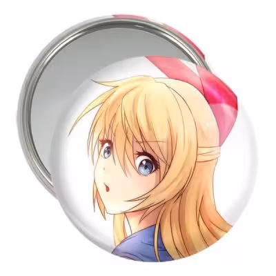 آینه جیبی خندالو مدل انیمه عشق دروغین کد 17183