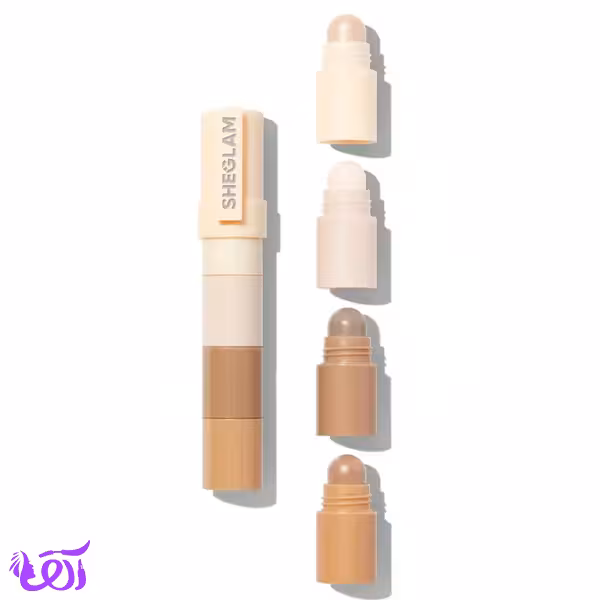 قلم 4 طبقه کانتور کانسیلر شیگلم رنگ LIGHT