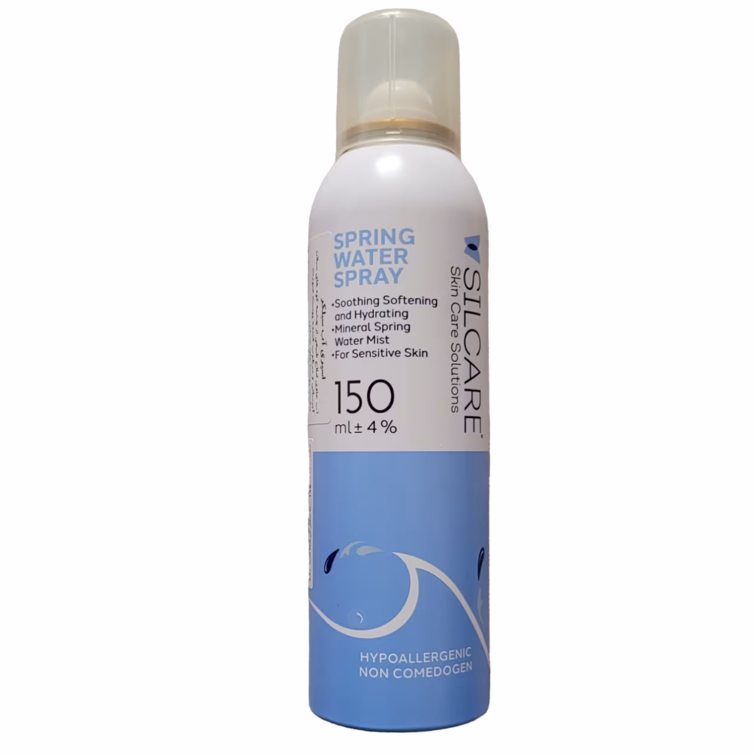 اسپری آب معدنی سیلکر مدل HYPOALLERGENIC حجم 150 میلی لیتر