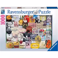 پازل 1000 قطعه Ravensburger طرح برچسب‌های نوشیدنی