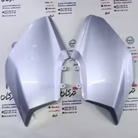 قاب ( کاور ) فلاپ بغل چراغ ( بلوری ) موتور طرح کلیک 170 و واریو 170 و 160 ( نقره ای ) ( جفت ) خارجی
