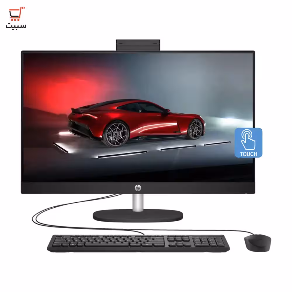 آل این وان 27 اینچی لمسی اچ پی مدل HP 27-CR0170NH i7 1355U 32G 1T SSD Intel Iris Xe FHD
