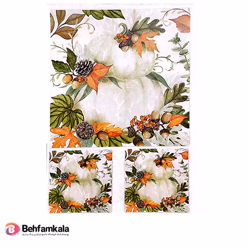 دکوپاژ برنجی (الیافی) پشت چسب دار ریچ bb