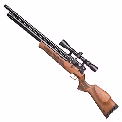 تفنگ پی سی پی کرال پانچر مگا2 چوبی (رگلاتوردار)