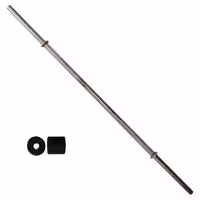 میله هالتر مدل S120 استیل سایز 120 سانتی‌متر