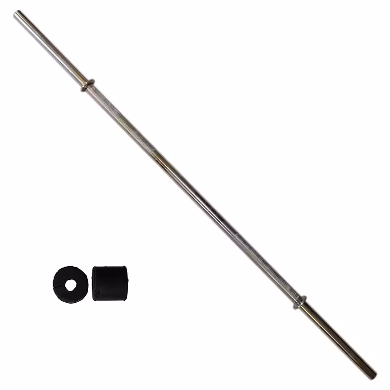 میله هالتر مدل S120 استیل سایز 120 سانتی‌متر