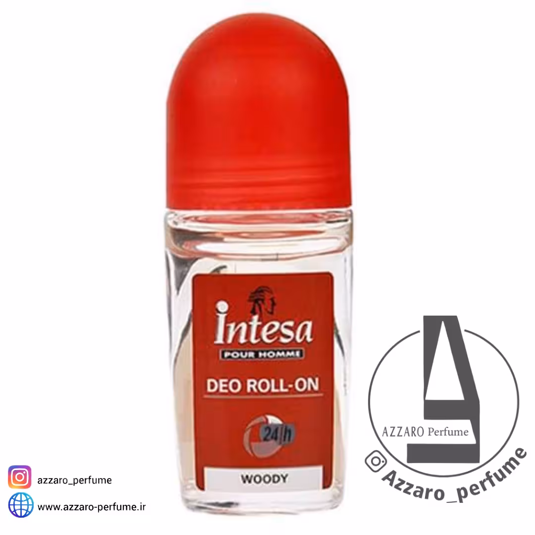 مام رول ضد تعریق مردانه وودی woody اینتسا حجم 50 میل