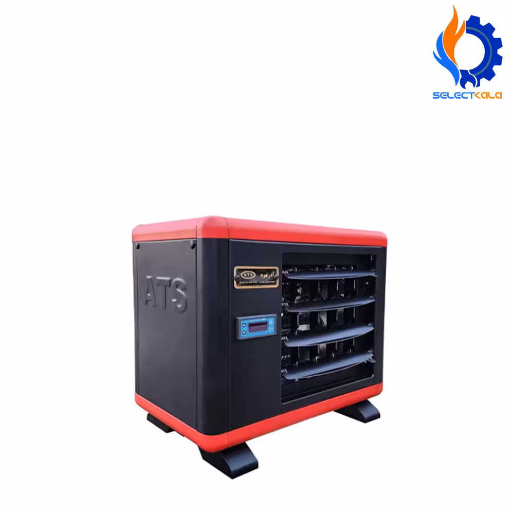 هیتر برقی تکفاز فن دار آذرتهویه طرح فلورا مدل E6000