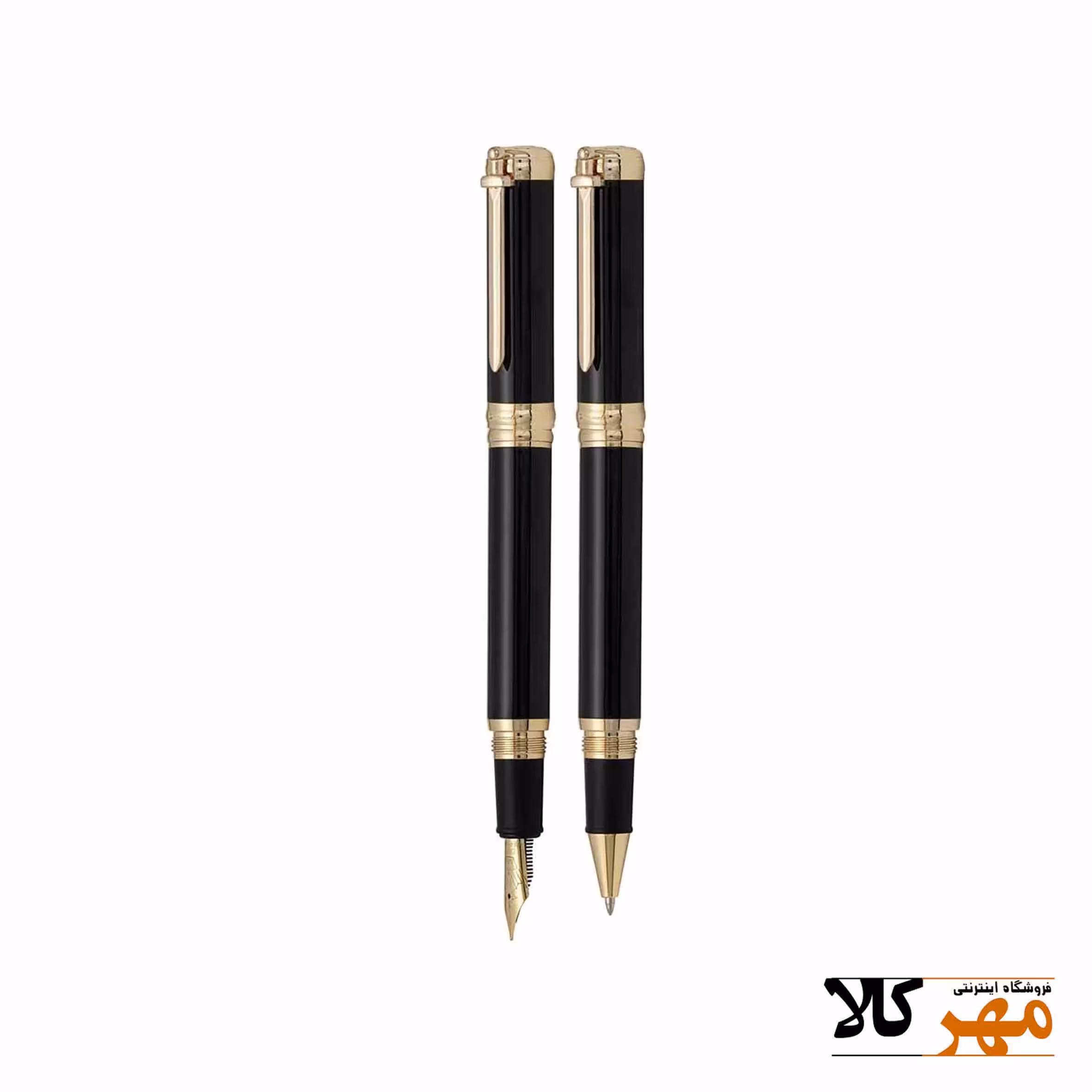 جفتی خودکار و خودنویس لرد مشکی مات و براق مارک دیپلمات