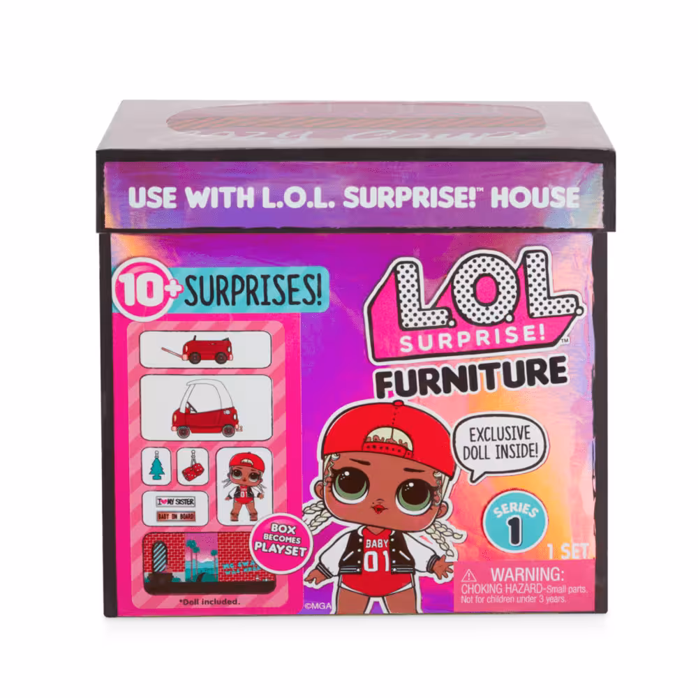 عروسک سورپرایز ماشین LOL Surprise Furniture Boutique