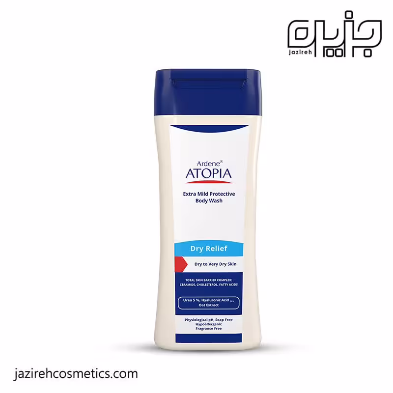 لوسیون شوینده و مرطوب کننده بدن حاوی 5% اوره DRY RELIEF حجم250 میل