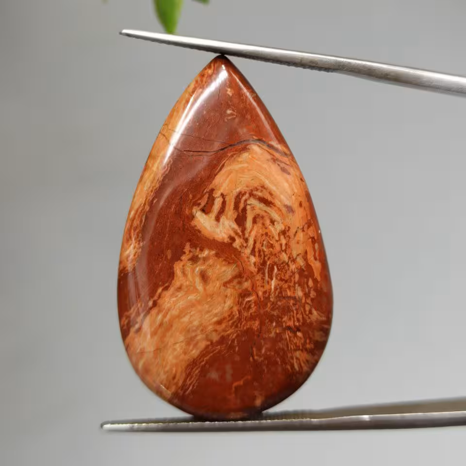 نگین جاسپر سرخ 