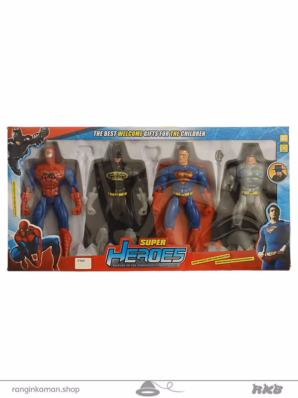 ست ابر قهرمانان 4 تیکه مدل 8881