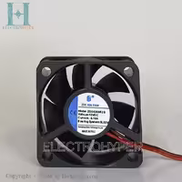 فن 5x5x2 دو سیم ZHIXIN 12V DC