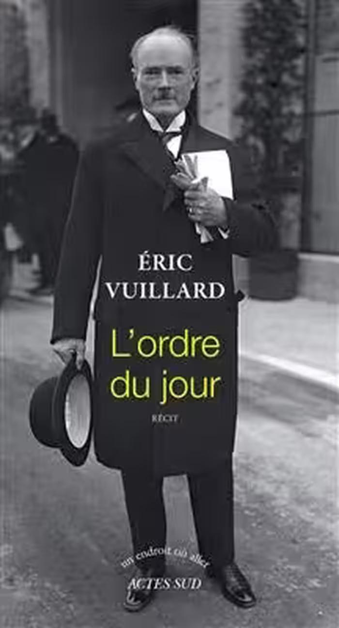 کتاب رمان فرانسوی نظم روز L’ordre du jour
